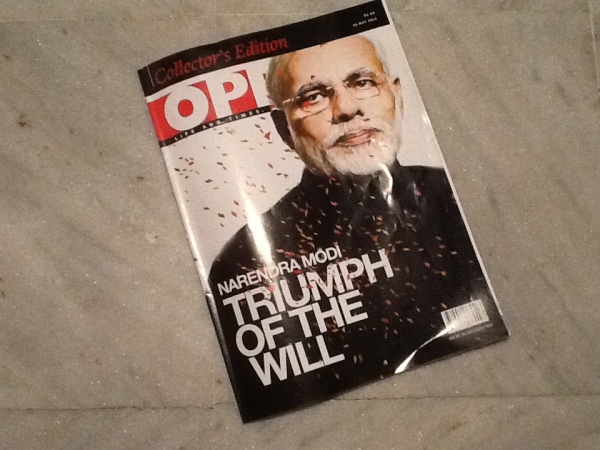 'Triumph Of the Will' Open Magazine, May 26, 2014