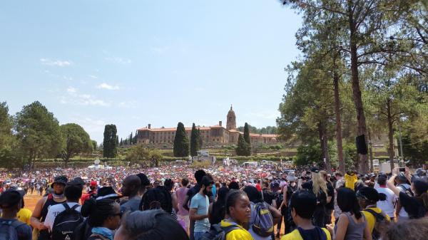 Union buildings in Pretoria yesterday photo cred - Andries Bezuidenhout