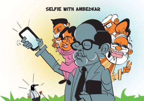 selfie with ambedkar
